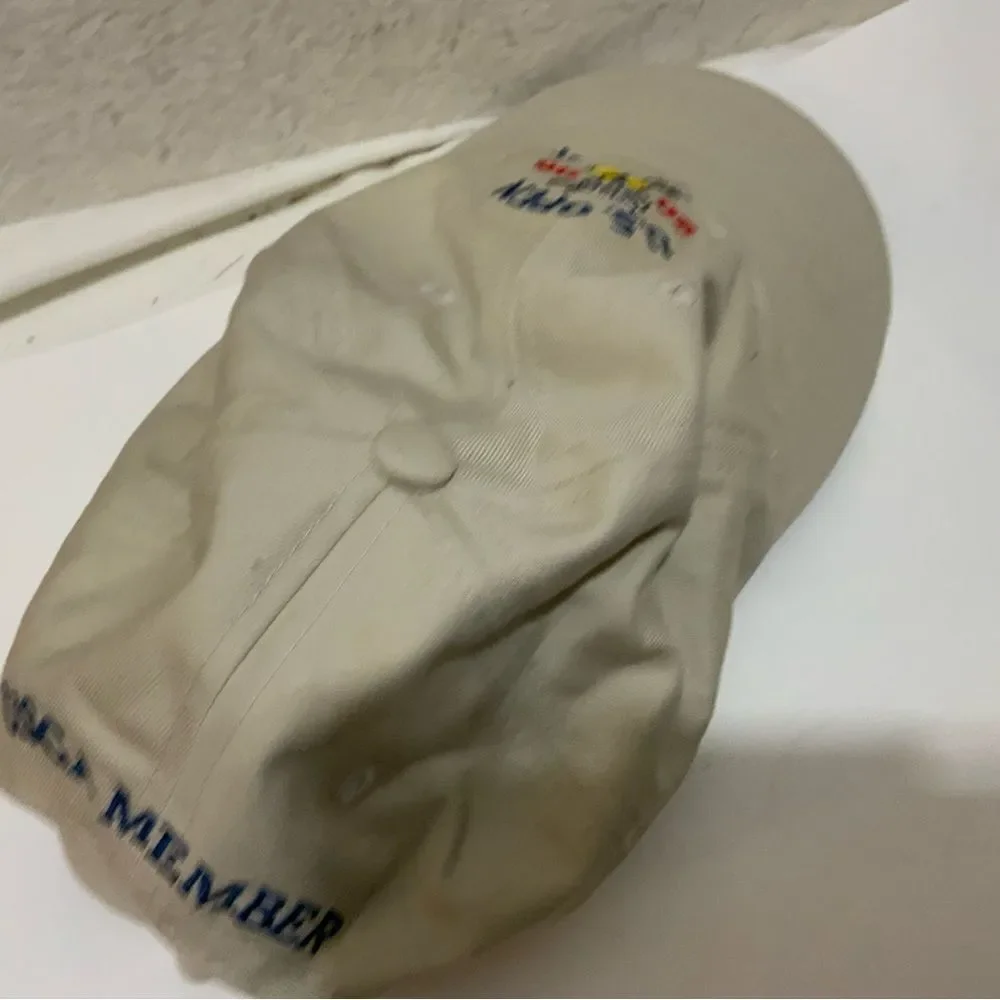 US Open Winged Foot 2006 Golf Hat Cap Beige USGA Member Adjustable